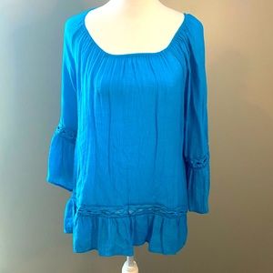 Blue fundamental things blouse